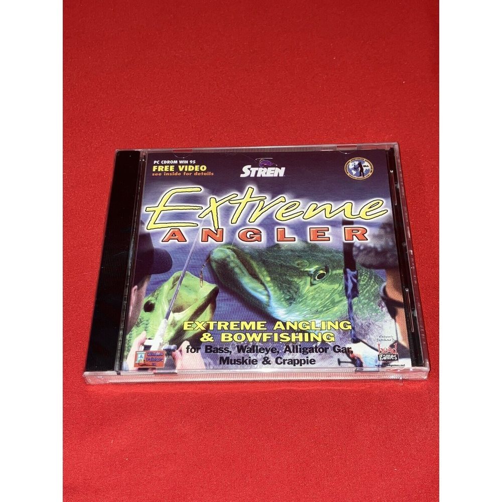 Vintage Stern Extreme Angler PC Game Angling & Bowfishing Win 95 CDROM Base